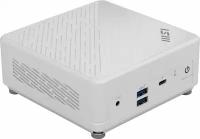 Неттоп MSI Cubi 5 12M-096RU i5 1235U (1.3) 16Gb SSD512Gb Iris Xe Windows 11 Professional 2xGbitEth WiFi BT 65W белый (9S6-B0A812-096)