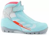 Лыжные ботинки NNN SPINE X-Rider Модель 254/2, бирюзовые/белые, размер 41