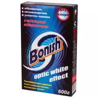 Средство для удаления пятен BONISH "Optic white effect", без хлора, 600 г