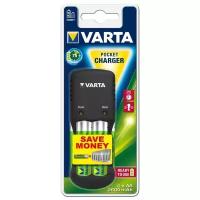 Зарядное устройство Varta Pocket Charger + 4AA 2600mAh R2U