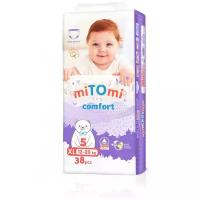 Подгузники-трусики miTOmi Comfort, размер XL (12-20 кг), 38 шт