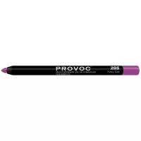 Provoc гелевая подводка в карандаше для губ Semi-Permanent Gel Lip Liner, 205 funky tulip