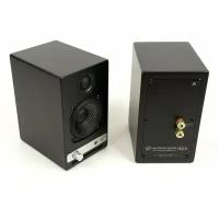 Колонки Audioengine HD3-BLK домашняя музыкальная активная полочная акустическая система с Bluetooth aptX-HD, цвет черный