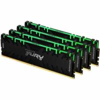 Оперативная память Kingston DDR4 64Gb (4x16Gb) 3600 MHz pc-28800 FURY Renegade RGB (KF436C16RB1AK4/64)