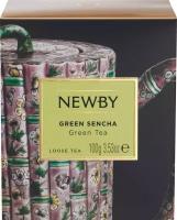 Чай зеленый Newby Green Sencha 100г 1уп