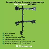 ITECHmount MBS-22F настольный кронштейн для четырёх мониторов