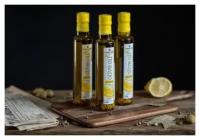 Масло оливковое нерафинированное высшего качества Extra Virgin Olive Oil с лимоном CRETAN MILL 0,25л