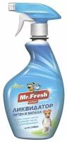 Mr.Fresh Ликвидатор пятен и запаха для кошек и хорьков (спрей) F404 Expert 3в1 500мл