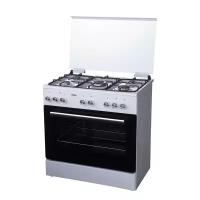 Комбинированная плита Simfer серии F85, 80 см, с WOK-конфоркой и грилем