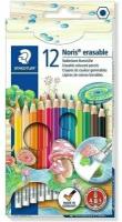 Карандаши цветные Noris Club Erasable, 12 цветов