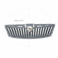 Решетка радиатора с молдингом для Skoda Octavia A5 (2008-13гг) NSP081Z0853668A9B9