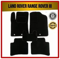 Комплект ворсовых ковриков ECO на Land Rover Range Rover III 2001-2009 / Рендж Ровер 3