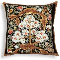 Гобелен подушка декоративная Магазин гобеленов "Лесные цветы хризантемы" 45*45 см
