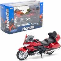 Модель коллекционная мотоцикла 1:18 HONDA GOLD WING Welly