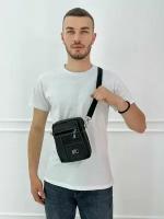 Мужская сумка планшет, сумка мужская мессенджер, сумка текстильная сумка через плечо