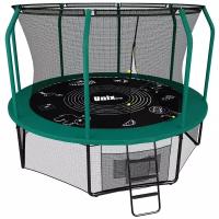 Каркасный батут UNIX Line SUPREME GAME 10 ft (green)