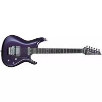 IBANEZ PRESTIGE JS2450-MCP MUSCLE CAR PURPLE электрогитара с кейсом, именная модель Joe Satriani, цвет фиолетовый, корпус - ольха, гриф - клён/бубинга