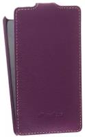 Кожаный чехол для HTC Windows Phone 8S / Rio Melkco Leather Case - Jacka Type (Purple LC)