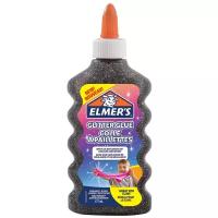 Elmer's Клей для слаймов Glitter Glue черный 177 мл