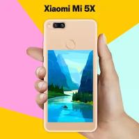 Силиконовый чехол на Xiaomi Mi 5X Озеро / для Сяоми Ми 5 Икс