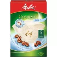 Одноразовые фильтры для капельной кофеварки Melitta Gourmet Mild Размер 1х4