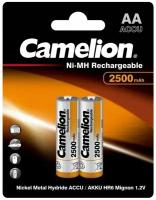 Аккумулятор Camelion 2500 mA*h AA 2шт на блистере