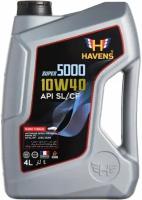 Масло моторное HAVENS Super 5000 SL/CF 10W40, 4 литра HS510W40SL4