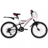 Горный (MTB) велосипед Novatrack Dart 20 6 (2020) белый 13" (требует финальной сборки)