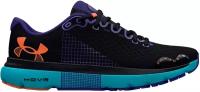 Беговые кроссовки Under Armour Hovr Infinite 4 Black/Blue Surf/Orange Blast (US:8,5)