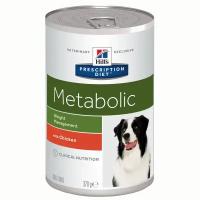 Hill's Prescription Diet Metabolic Weight Management консервы для собак диета для поддержания веса Курица