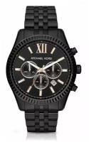 Наручные часы Michael Kors черные стальные унисекс (мужские, женские)