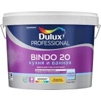 Краска водно-дисперсионная Dulux Professional Bindo 20 кухня и ванная полуматовая белый 9 л 11.4 кг