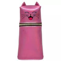 Феникс+ Пенал Счастливый кот (48612), розовый