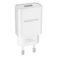 Сетевое зарядное устройство Borofone BA20A Sharp, 2,1A, белый