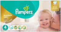 Pampers подгузники Premium Care 4 (8-14 кг)