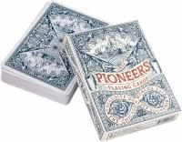 Игральные карты Ellusionist Pioneers Vintage / Первопроходцы, синие