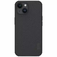 Накладка Nillkin Frosted Shield Pro пластиковая для iPhone 15 Black (черная)