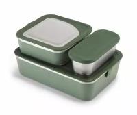 Набор ланч-боксов Klean Kanteen Family Set (Big Meal, Lunch, Snack) Sea Spray 1010629