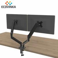 ECOVINKA кронштейн для монитора 13"-32" дюймов настольный, черный M10-24 / подставка под монитор до 9 кг