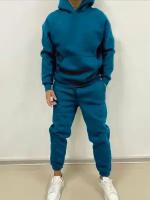 Спортивный костюм Jools Fashion, размер 54, синий