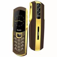 Телефон OLMIO K08, 2 micro SIM, кофе-золото