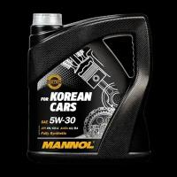 MANNOL 7713 Mannol For Korean Cars 5W-30 4 Л. Синтетическое Моторное Масло 5W30