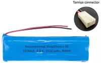 Аккумулятор ShopElectro SE1550АА, 4.8 В, 1550 мАч/ 4.8 V, 1550 mAh, NiMH, с коннектором Tamiya (3)