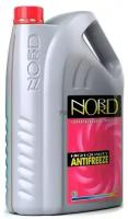 NORD NR 22243 Антифриз NORD High Quality Antifreeze готовый -40C красный 3 кг NR 22243