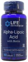 Life Extension Alpha-Lipoic Acid with Biotin 60 caps