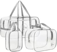 Комплект Roxy-Kids из 3-х сумок, в роддом, серый