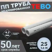 ПП Труба 25х4,2 SDR 6 L1.8M TEBO