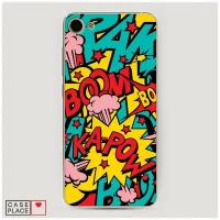 Силиконовый чехол "Постер pop art" на Meizu U10 / Мейзу У10