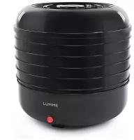 Сушилка LUMME LFD-105 3B PP 8 поддонов: 5+3 для ягод черный жемчуг д/фруктов,овощей