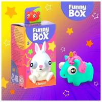 Набор для детей Funny Box "Зверюшки" Набор: карточка, фигурка, лист наклеек